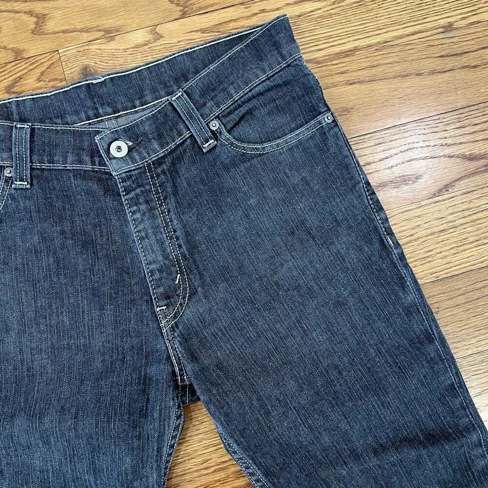 Levis Premium 510 Super Skinny Denim Jeans Mens W34‎ L34 Black